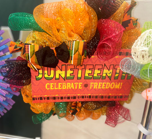 Juneteenth Wreath