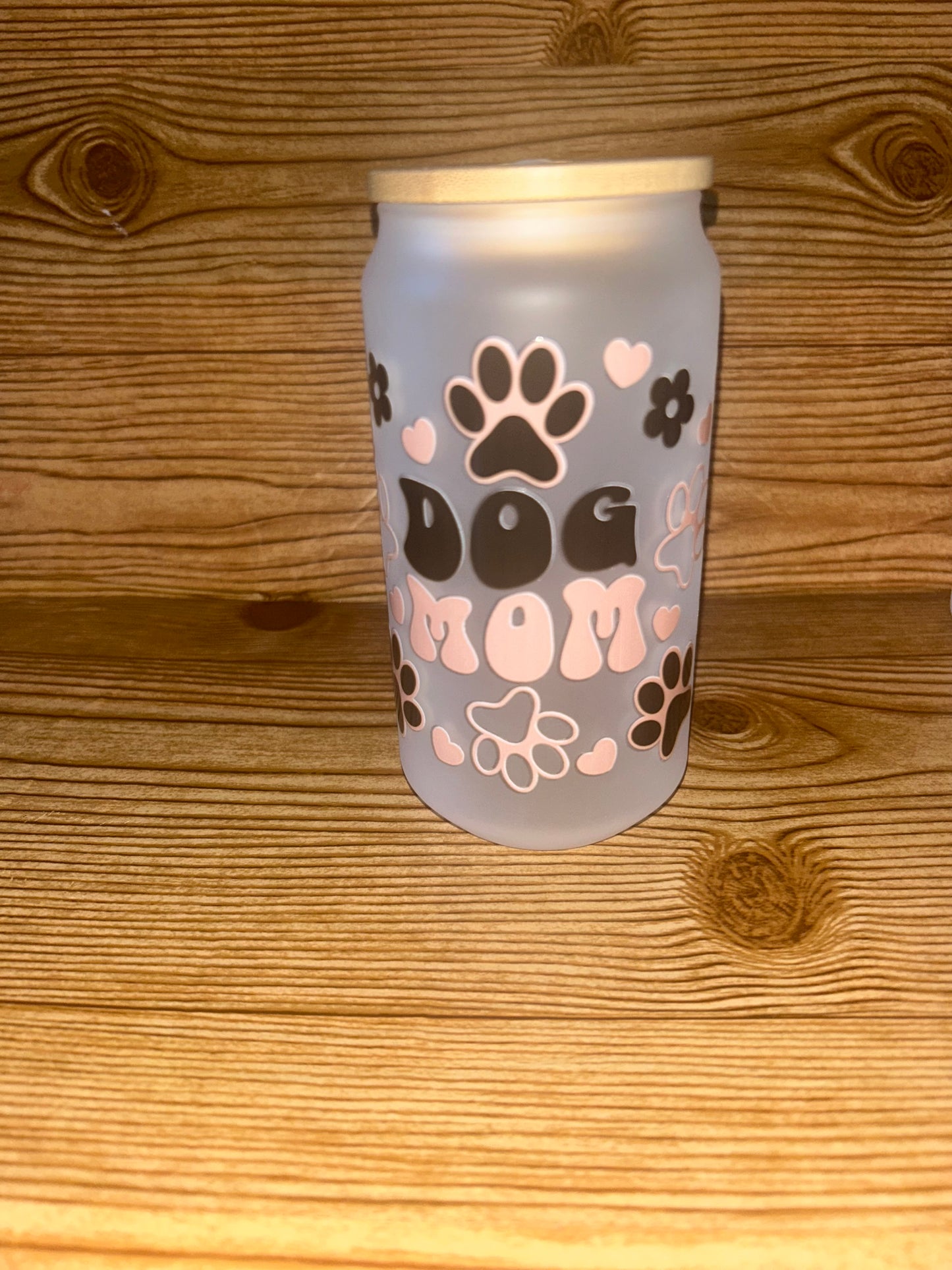 Dog Mom Dtf cup Tumbler